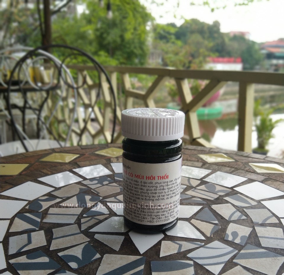 Cao lỏng chữa hơi thở có mùi hôi thối