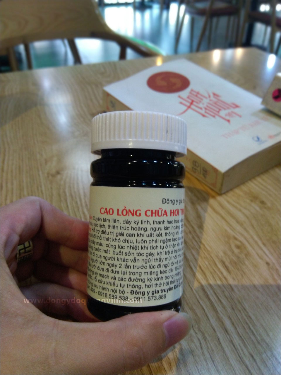 Cao lỏng chữa hơi thở có mùi hôi thối