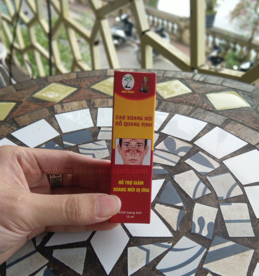 Cao xoang mũi Đỗ Quang Vịnh