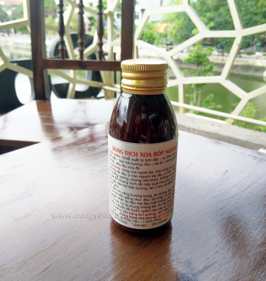 Dung dịch xoa bóp ngoài da Đỗ Quang Vịnh