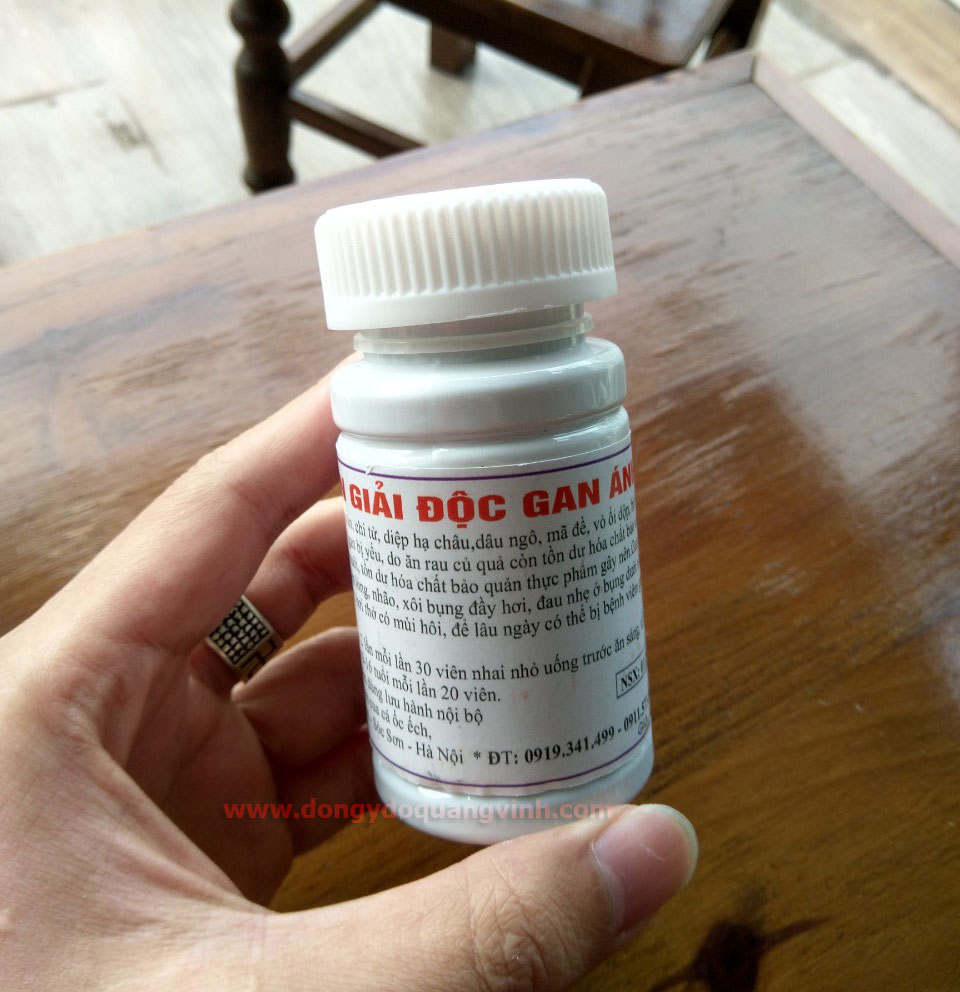 Viên giải độc gan Ánh Ngọc